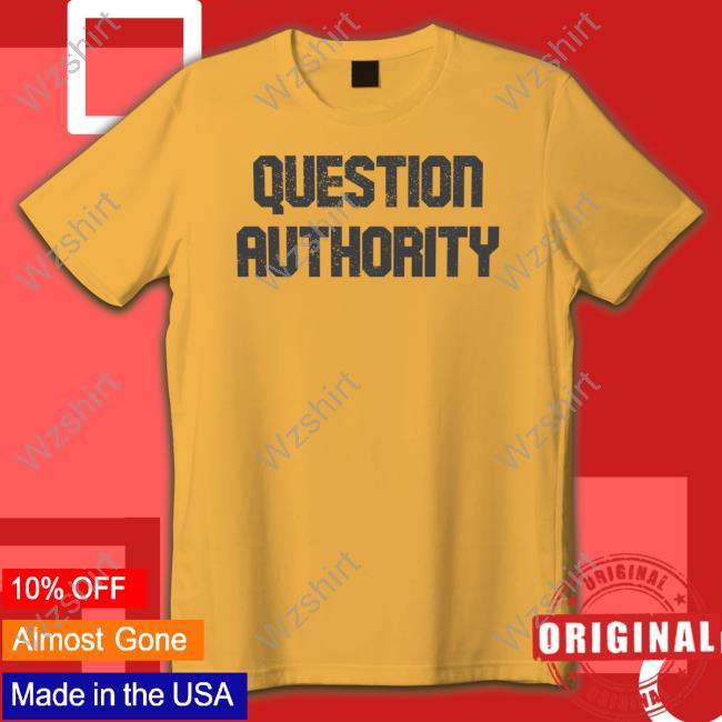 Mark Cuban Question Authority T-Shirt