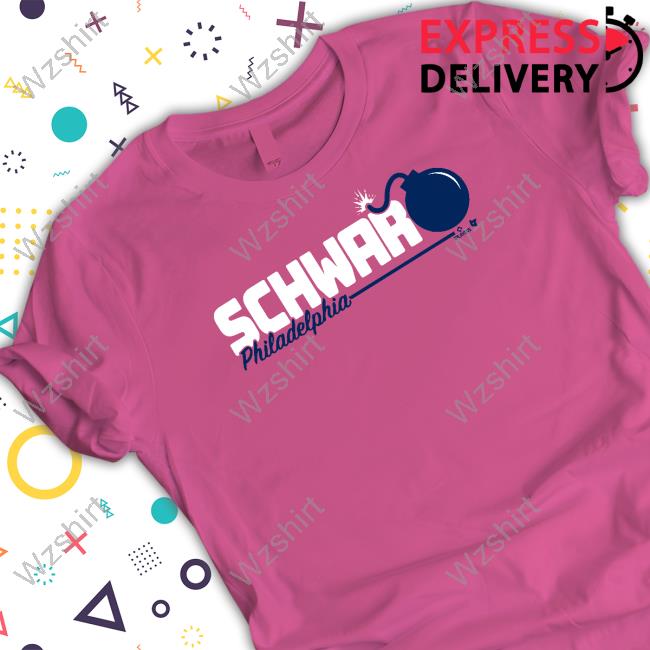 Official Breakingt Kyle Schwarber Schwarbomb Logo Hoodie Official Breakingt Kyle Schwarber Schwarbomb Logo Hoodie