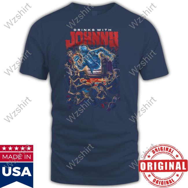 Official Avenged Sevenfold Merch Drinks With Johnny The Summoning Tee Official Avenged Sevenfold Merch Drinks With Johnny The Summoning Tee