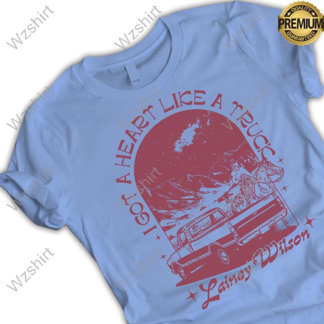 Lainey Wilson Merch I Got A Heart Like A Truck Natural Tee Lainey Wilson Merch I Got A Heart Like A Truck Natural Tee
