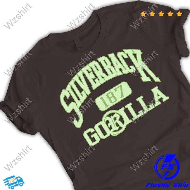 Official Ramirez Merch Silverback Gorilla Black Shirt Official Ramirez Merch Silverback Gorilla Black Shirt