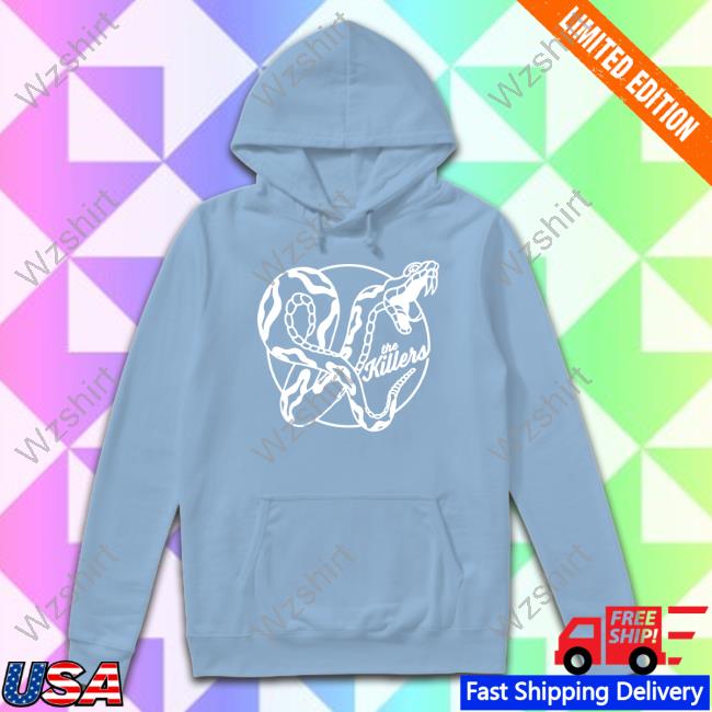 Official The Killers Snake Hoodie Official The Killers Snake Hoodie