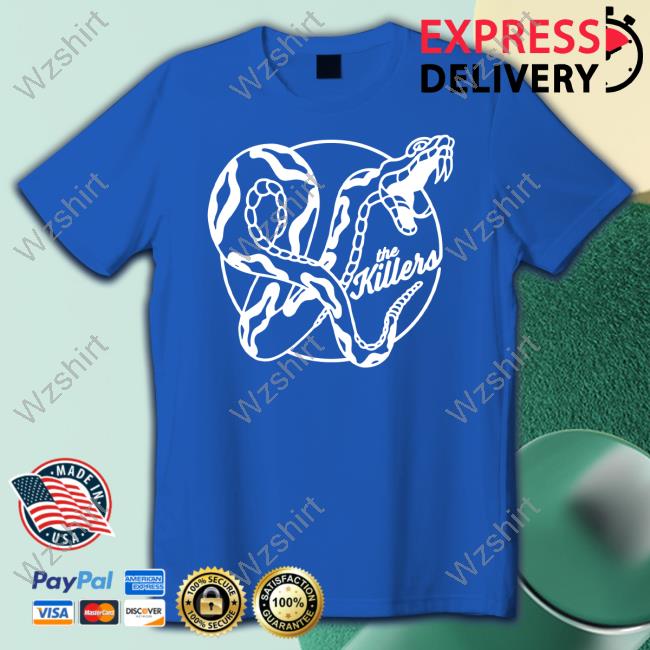 Official The Killers Snake Hoodie Official The Killers Snake Hoodie