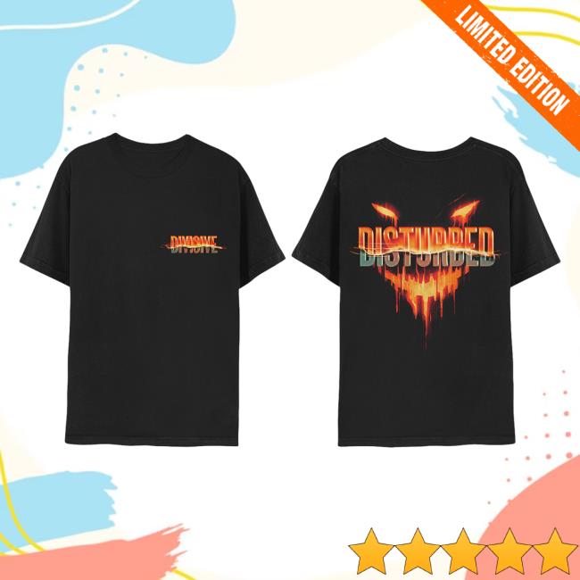 Official Disturbed Merch Store Disturbed Divisive Album Art T-Shirt Disturbed1 Official Disturbed Merch Store Disturbed Divisive Album Art T-Shirt Disturbed1