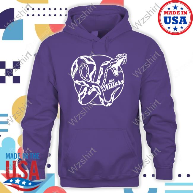 Official The Killers Snake Hoodie Official The Killers Snake Hoodie