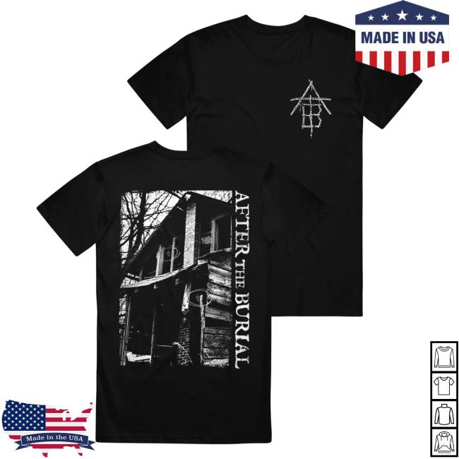 Official After The Burial Merch Great Divide Black T-Shirts Official After The Burial Merch Great Divide Black T-Shirts