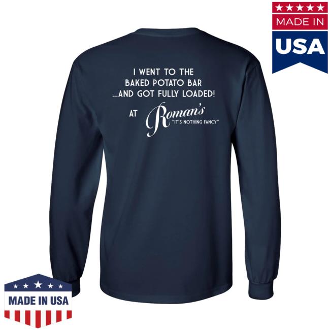 Alison Roman Merch Nothing Fancy Navy Long Sleeve Shirt Alison Roman Merch Nothing Fancy Navy Long Sleeve Shirt