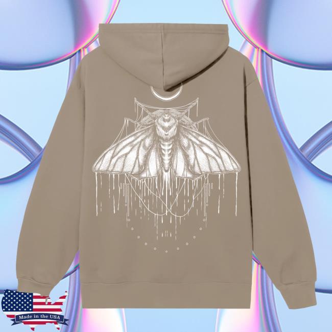 Official Sumerian Records Merch Store Bad Omens - Moth Sandstone Sweatshirt Official Sumerian Records Merch Store Bad Omens - Moth Sandstone Sweatshirt