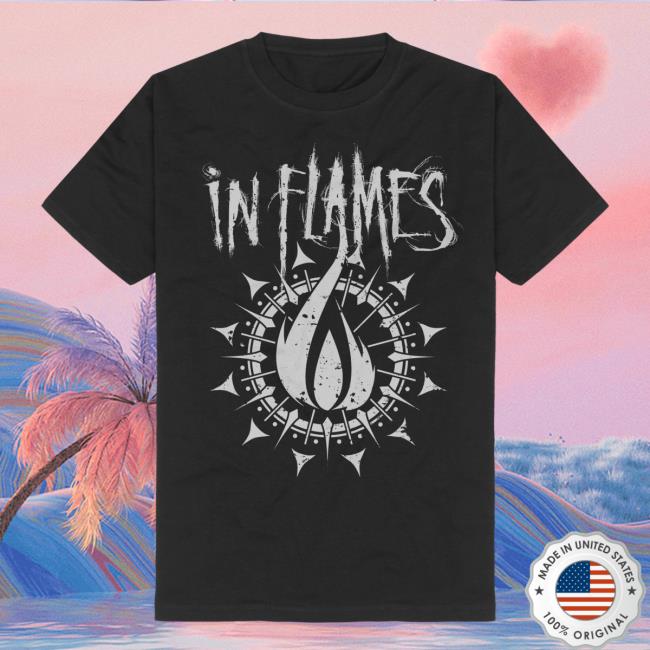 In Flames Shop Merch Flame Logo New Shirt In Flames Shop Merch Flame Logo New Shirt